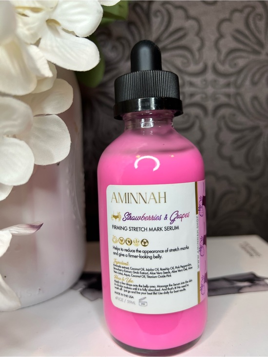 Aminnah Other - Strawberries & Grapes Firming Stretch Mark Serum
